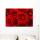 Close Up Of Red Roses Wall Mural