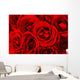 Close Up Of Red Roses Wall Mural