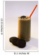 Chocolate Milk With Cookies Wall Mural