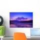 Foggy Mountain Sunrise Wall Mural