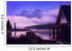 Cabin Boathouse And Foggy Sunrise Over Mountain Lake Wall Mural