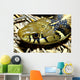 Checkered Garter Snake's Head Wall Mural
