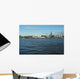 Hamburg harbor skyline Wall Mural
