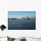 Hamburg harbor skyline Wall Mural