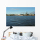 Hamburg harbor skyline Wall Mural