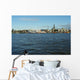Hamburg harbor skyline Wall Mural