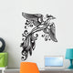 Decorative bird Wall Decal