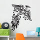 Decorative bird Wall Decal