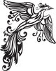 Decorative bird Wall Decal