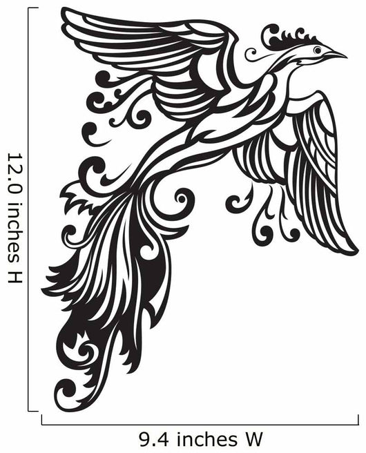 Decorative bird Wall Decal