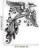Decorative bird Wall Decal
