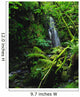 Waterfall, Sloughan Glen, Co Tyrone, Ireland Wall Mural