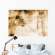 Lion In Front Of An Old Map Of Africa Wall Mural