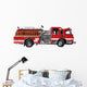 Ladder Fire Truck Wall Decal