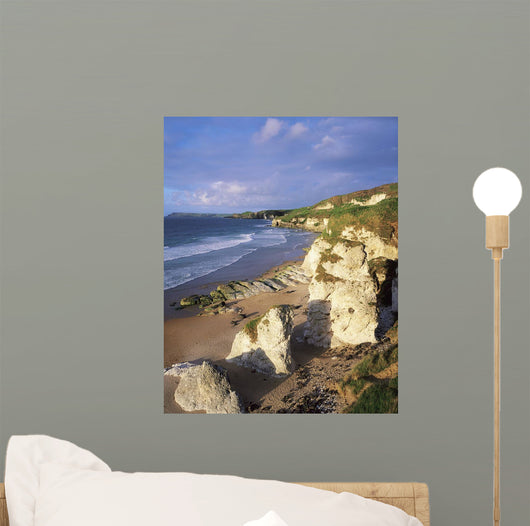 White Rocks Beach, Between Portrush & Dunluce, Co Antrim, Ireland Wall Mural