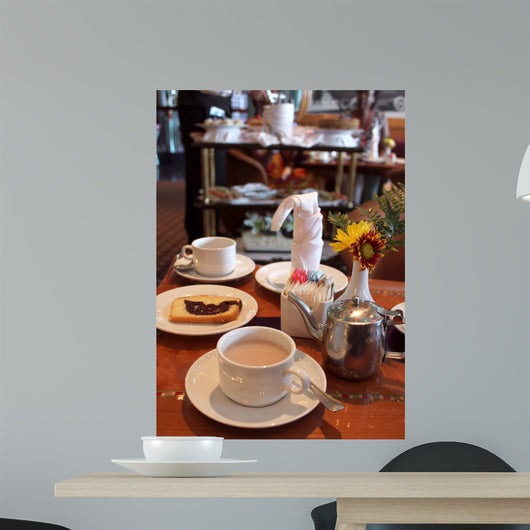 Tea Time Wall Mural