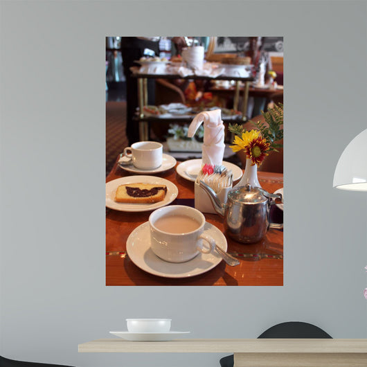 Tea Time Wall Mural