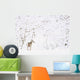 Deer In A Forest Wall Mural