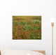 Field Of Wildflowers Wall Mural