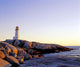Lighthouse On Peggy's Cove, Nova Scotia Wall Mural