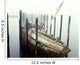 Old Fishing Boat No Longer In Use At Harbour Wall Mural