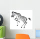 Zebra Wall Decal