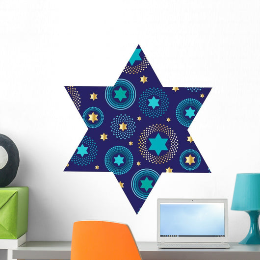 Jewish Star Wall Decal