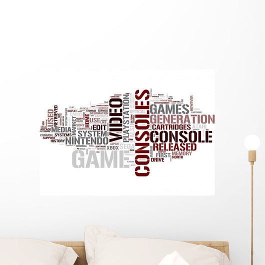 Game Console Wall Decal