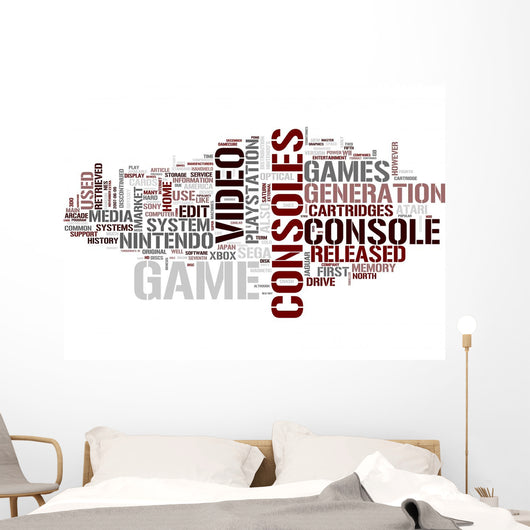 Game Console Wall Decal