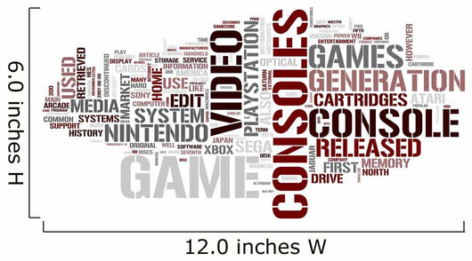 Game Console Wall Decal