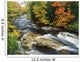 Stream Flowing Through Forest In Vermont, Usa Wall Mural