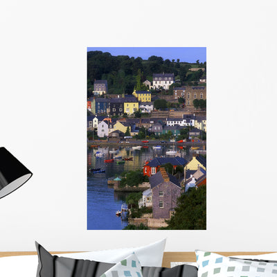 Kinsale Co Cork Ireland Wall Mural shown on a wall