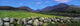 Irish Snow Scenes, Co Wicklow, Powerscourt Waterfall Wall Mural