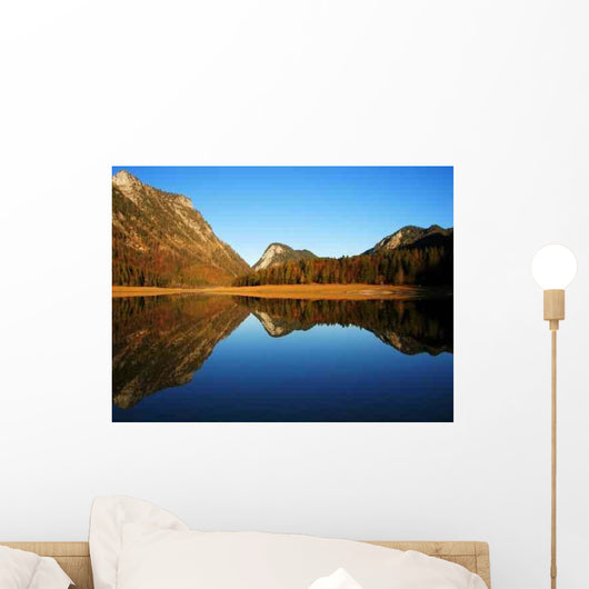 Spatherbst Den Alpen Wall Decal