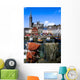Cobh, Co Cork, Ireland, Cobh Cathedral In The Distance Wall Mural
