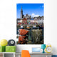 Cobh, Co Cork, Ireland, Cobh Cathedral In The Distance Wall Mural