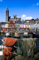 Cobh, Co Cork, Ireland, Cobh Cathedral In The Distance Wall Mural