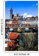 Cobh, Co Cork, Ireland, Cobh Cathedral In The Distance Wall Mural