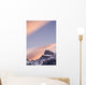 Clouds At Sunset Above Mountain Peaks Wall Mural