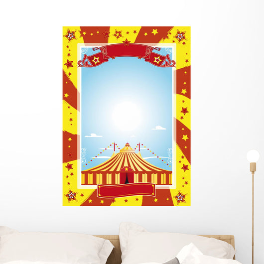 nice post circus Wall Mural