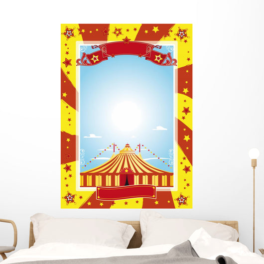 nice post circus Wall Mural