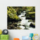 River With Rocks In The Forest Wall Mural