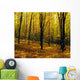 Forest In Autumn With Trees Wall Mural
