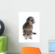 Dog White Wall Decal Design 2