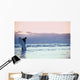 Surfer In The Shallow Water Wall Mural