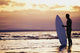 Surfer Silhouette Wall Mural