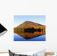 Autumn Colours Reflected In Water, Eastern Townships, Quebec, Canada Wall Mural