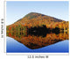 Autumn Colours Reflected In Water, Eastern Townships, Quebec, Canada Wall Mural