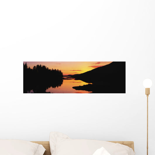 Ballynahinch Lake, Connemara, Co Galway, Ireland Wall Mural