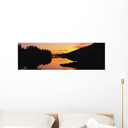 Ballynahinch Lake, Connemara, Co Galway, Ireland Wall Mural